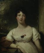 Sir Thomas Lawrence Portrait of Anna Maria Dashwood oil on canvas